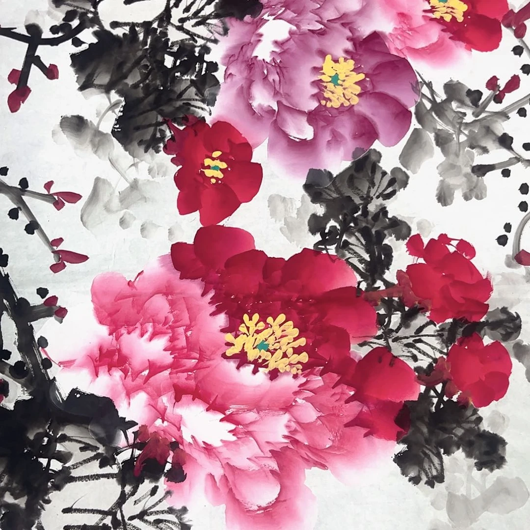 国画国画老师作品