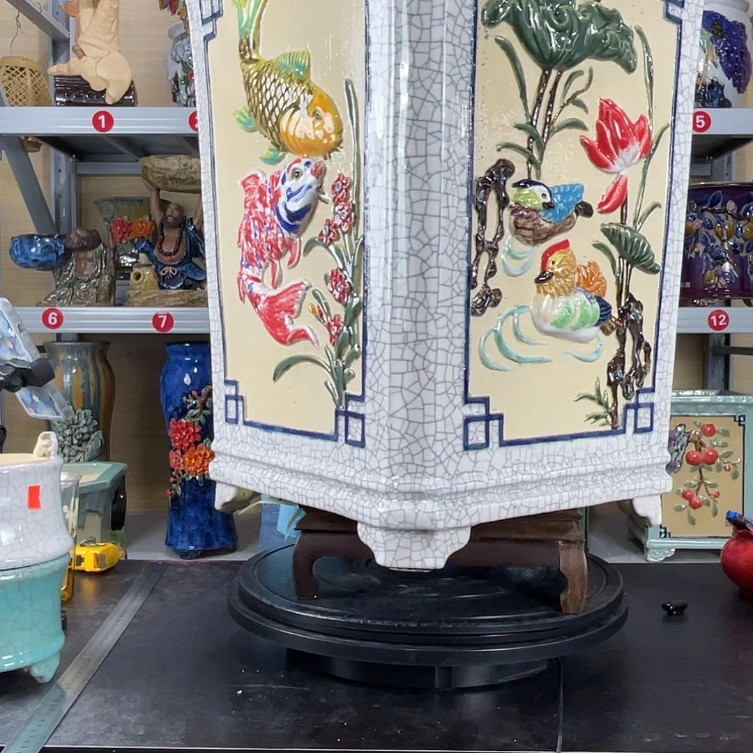 萤****）正宗岭南石湾花盆