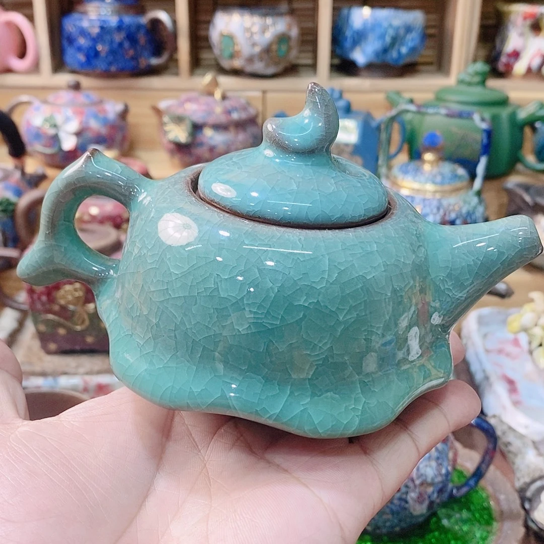 粗陶志野柴烧茶具