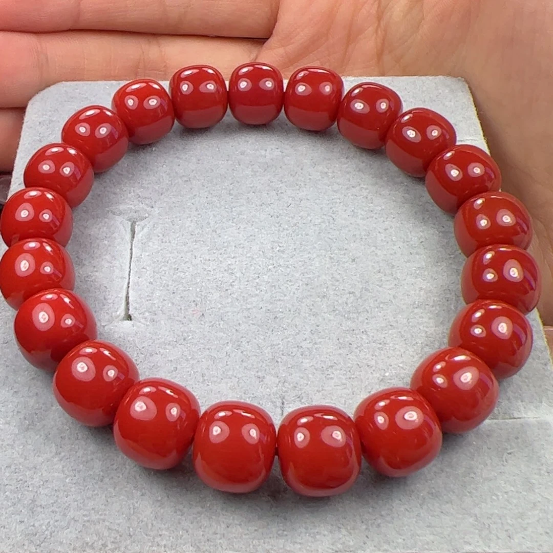 未镶嵌手串南红玛瑙天**子