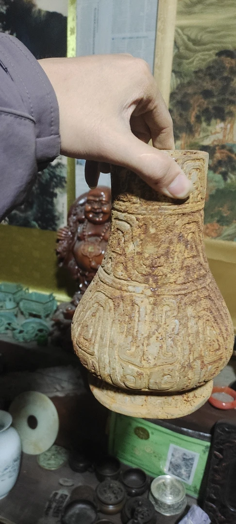 1个白色炉子摆件链接号7号炉子