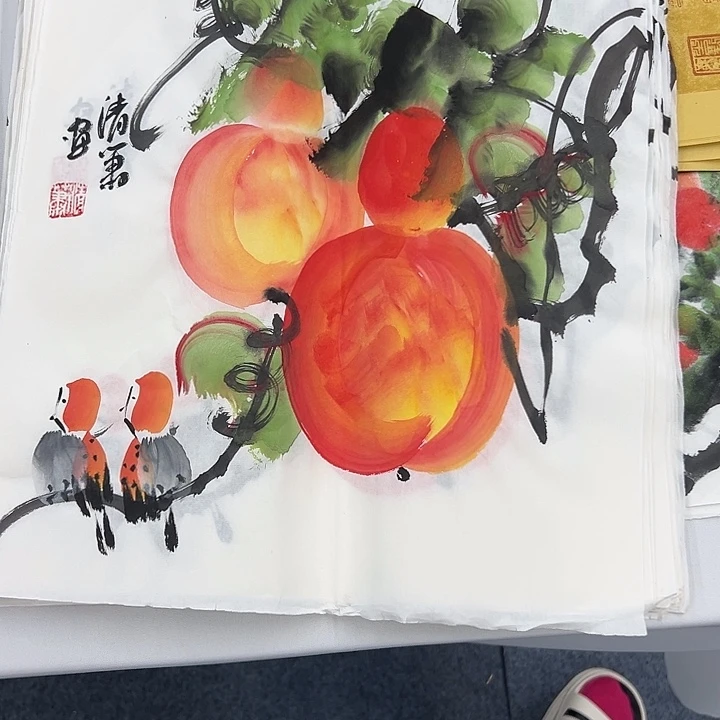 国画国画作品请欣赏一下