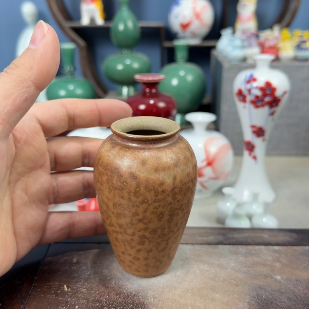 陶瓷手工小花器摆件