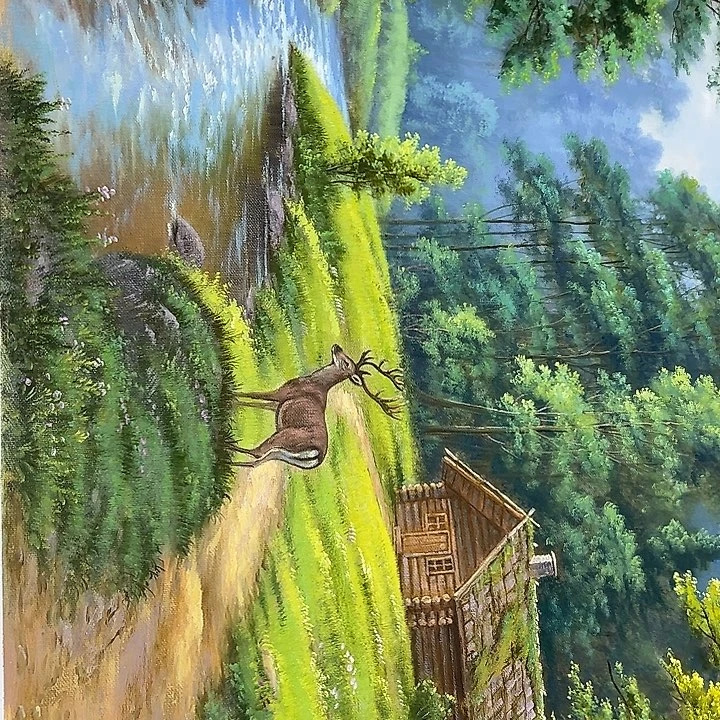 油画会一直一直在