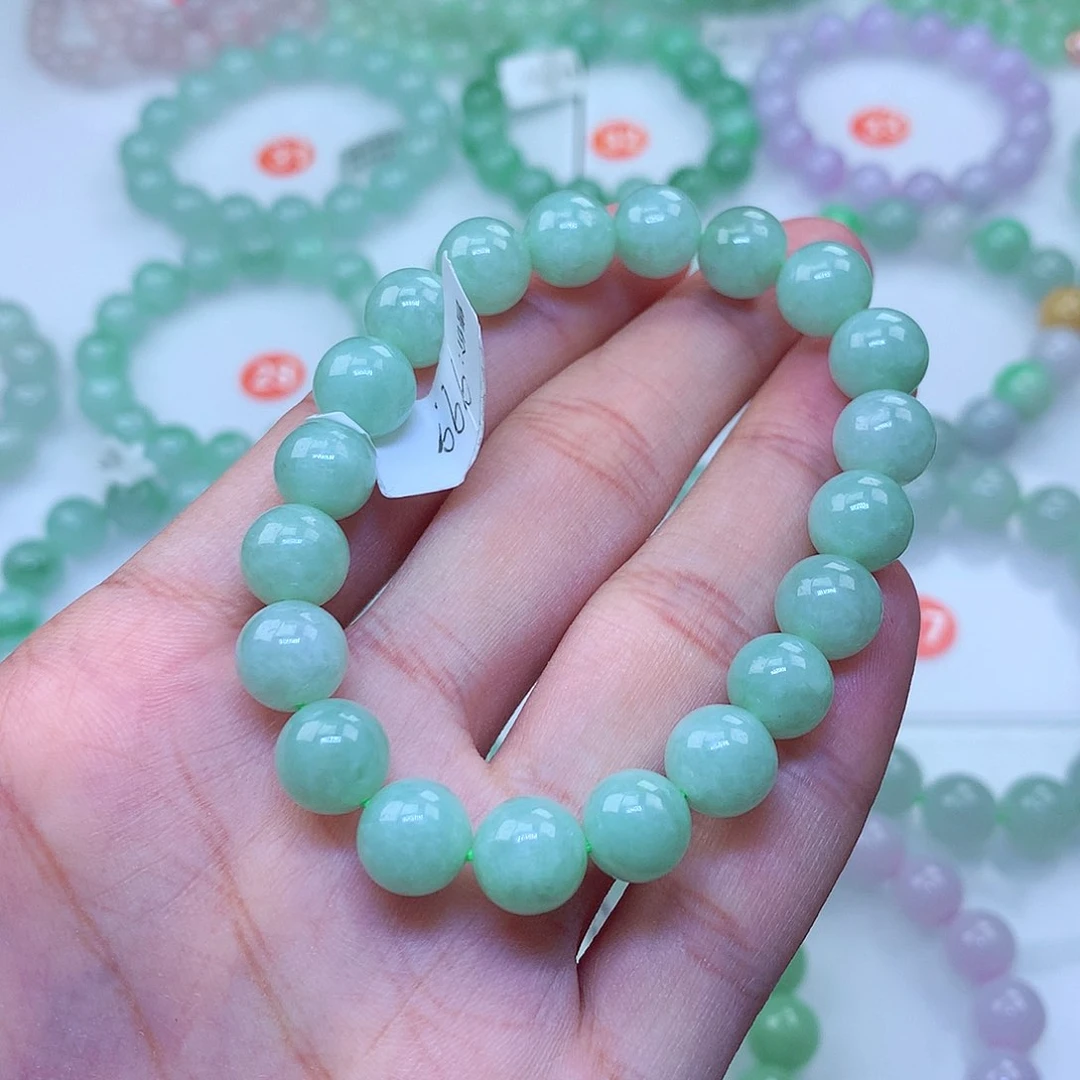 翡翠未镶嵌毛衣链