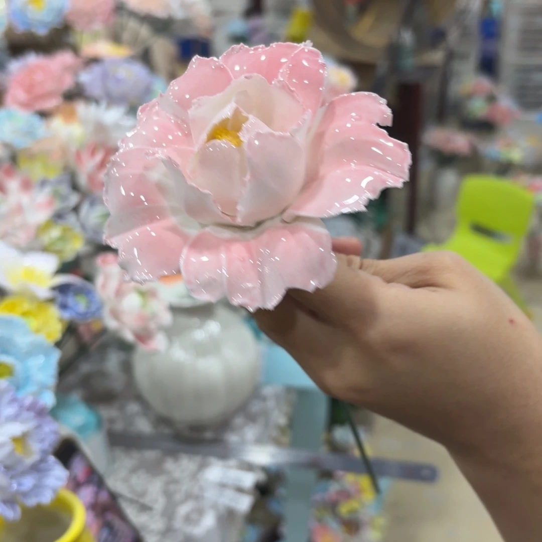 陶瓷花20包邮，退款拉黑