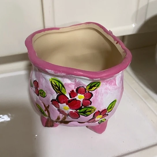 紫砂花盆凑单满12米包邮有孔