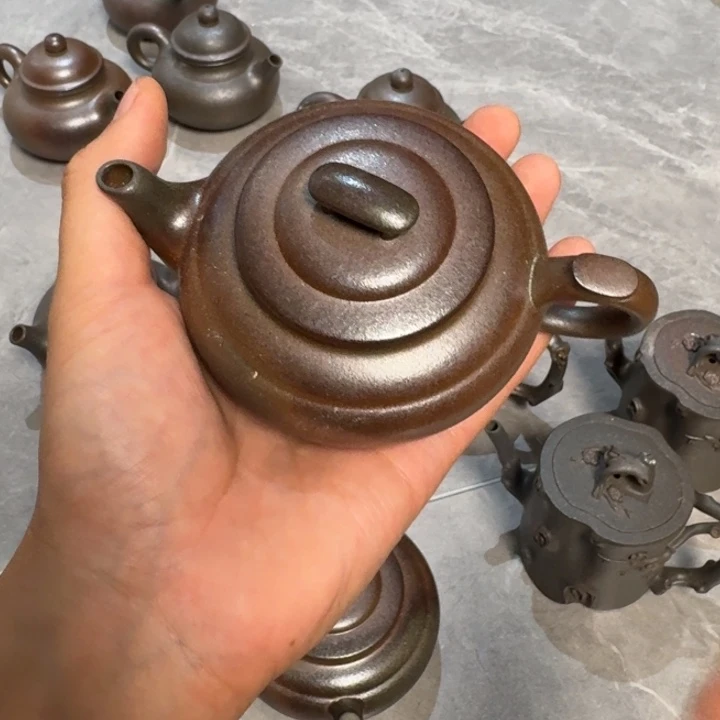 酷***南茶壶紫砂原矿原石的制作