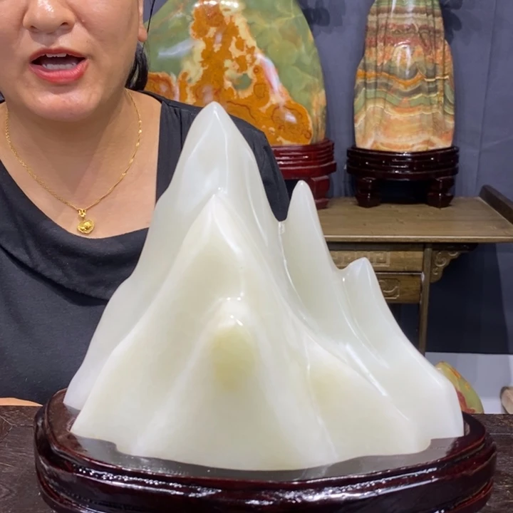 石材精品古青石摆件