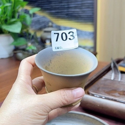 靓****戬谷龙窑坭兴陶柴烧茶杯703