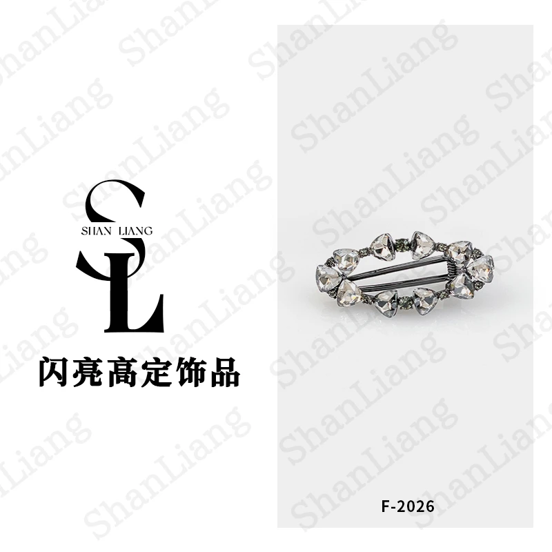 【闪亮高定】翩然臻品系列高定鸭夹 F-5181