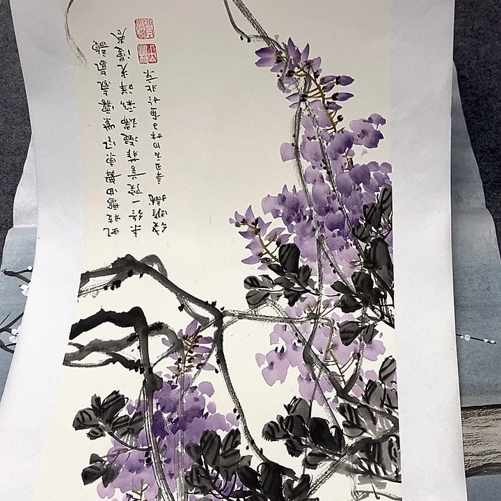 国画国画作品手绘