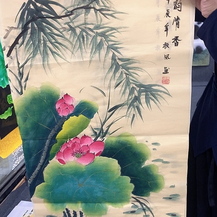 国画国画作品手绘