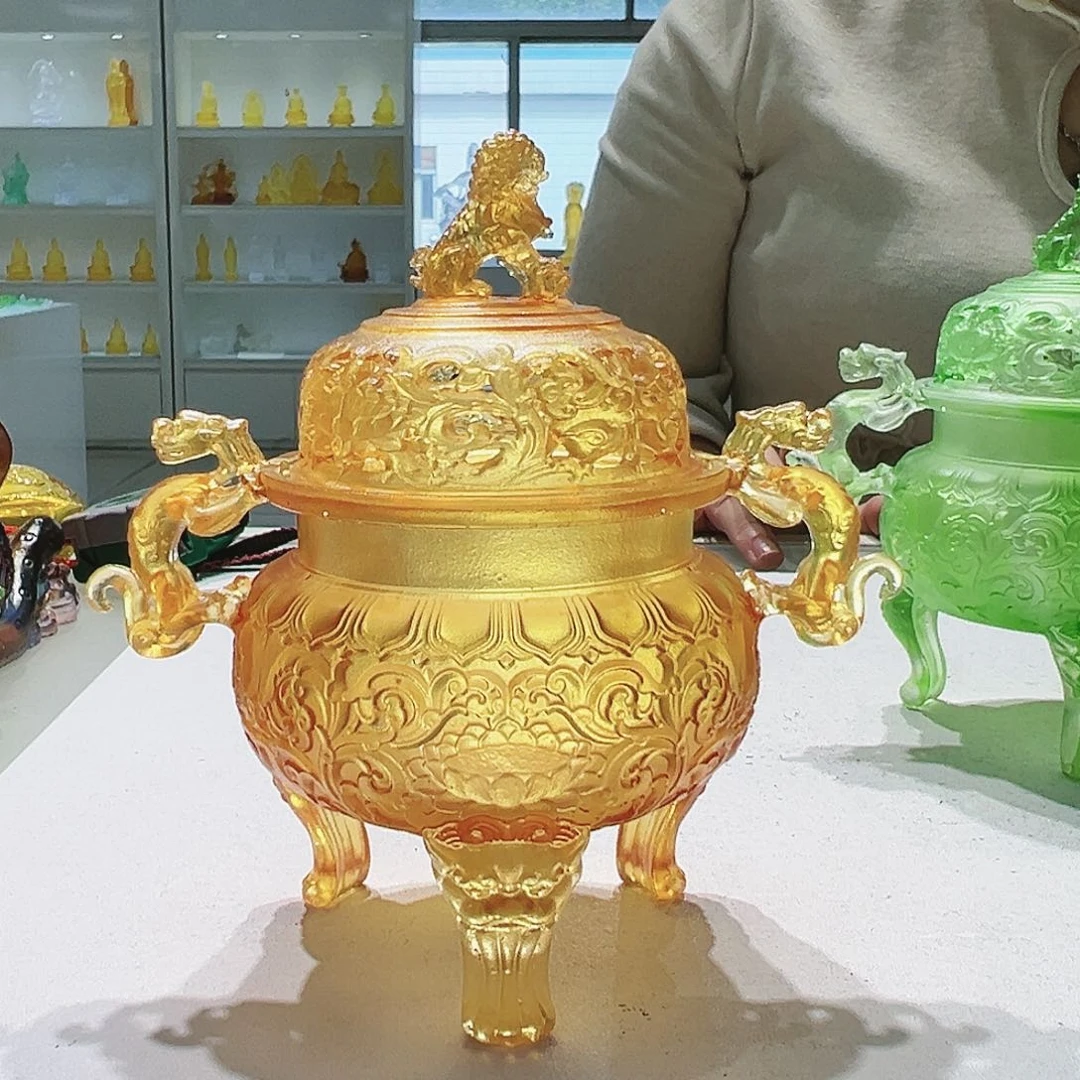 【闪购商品】手工艺品琉璃帝王香炉