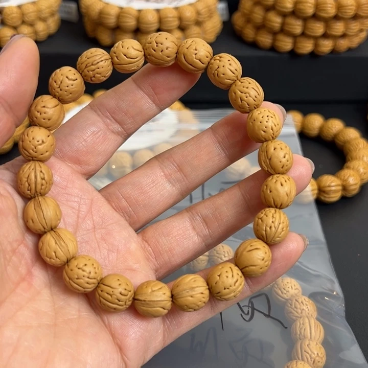 不***怪桃核吊坠一物一图精品金单