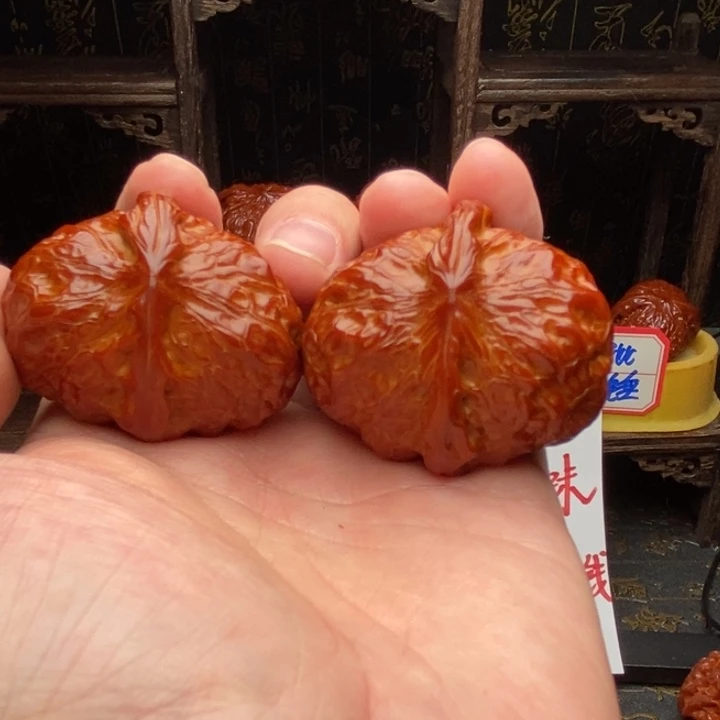 文玩核桃吊坠45南瓜