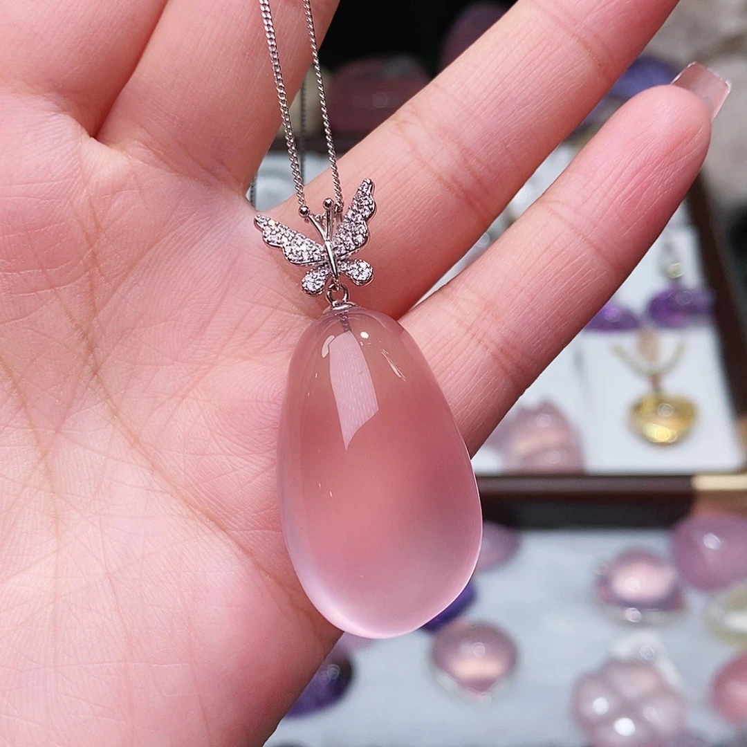 吊坠(赠链)水晶银S925镶嵌