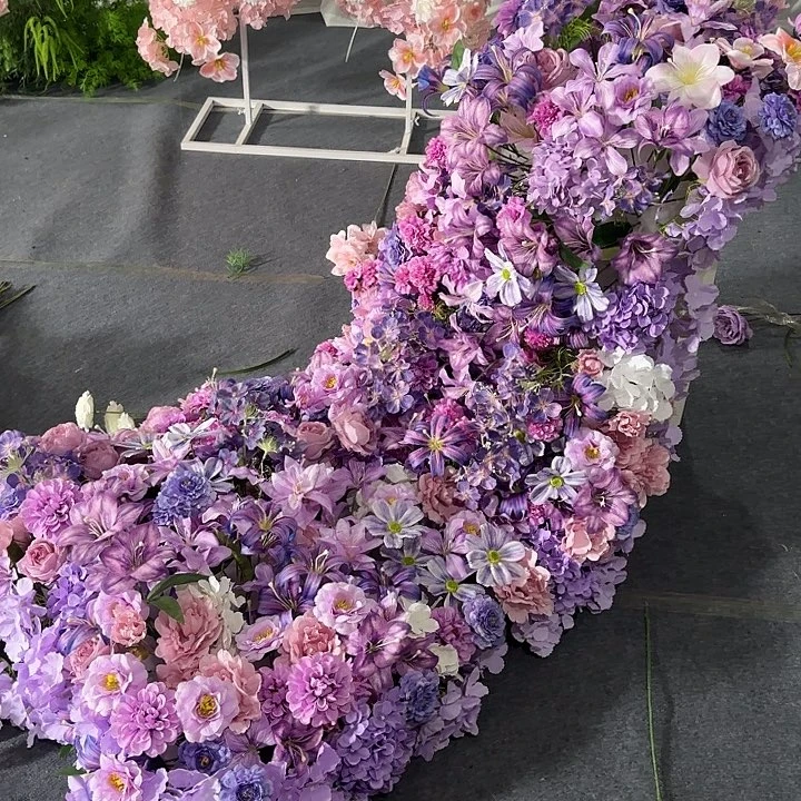 紫色花 成品打胶发货