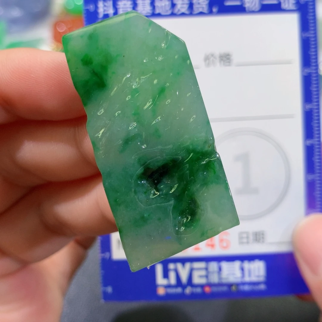 翡翠未镶嵌颈饰568