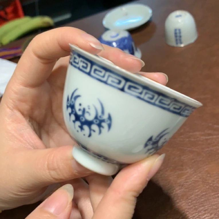 乾乾乾蓝料彩四方来福主人杯