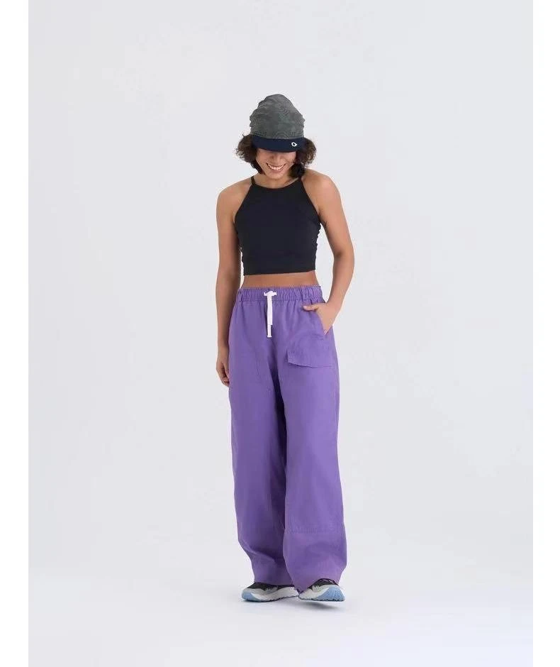 AKR女士户外穿搭工装感宽松直筒裤