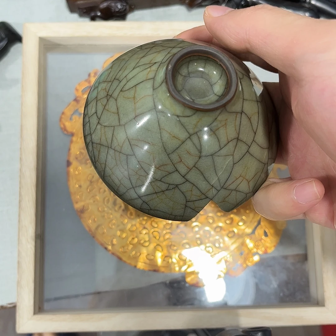 瓷片鸿*瓷器的精美摆件