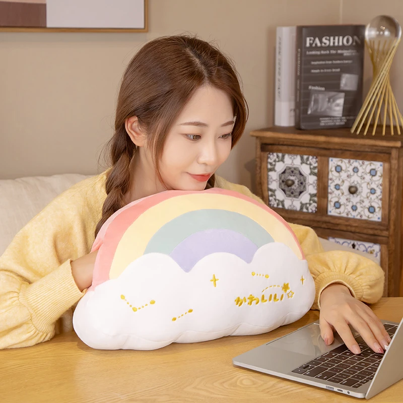 【暖手抱枕】趴趴睡枕办公室抱枕女生可插暖手抱枕可当腰靠垫