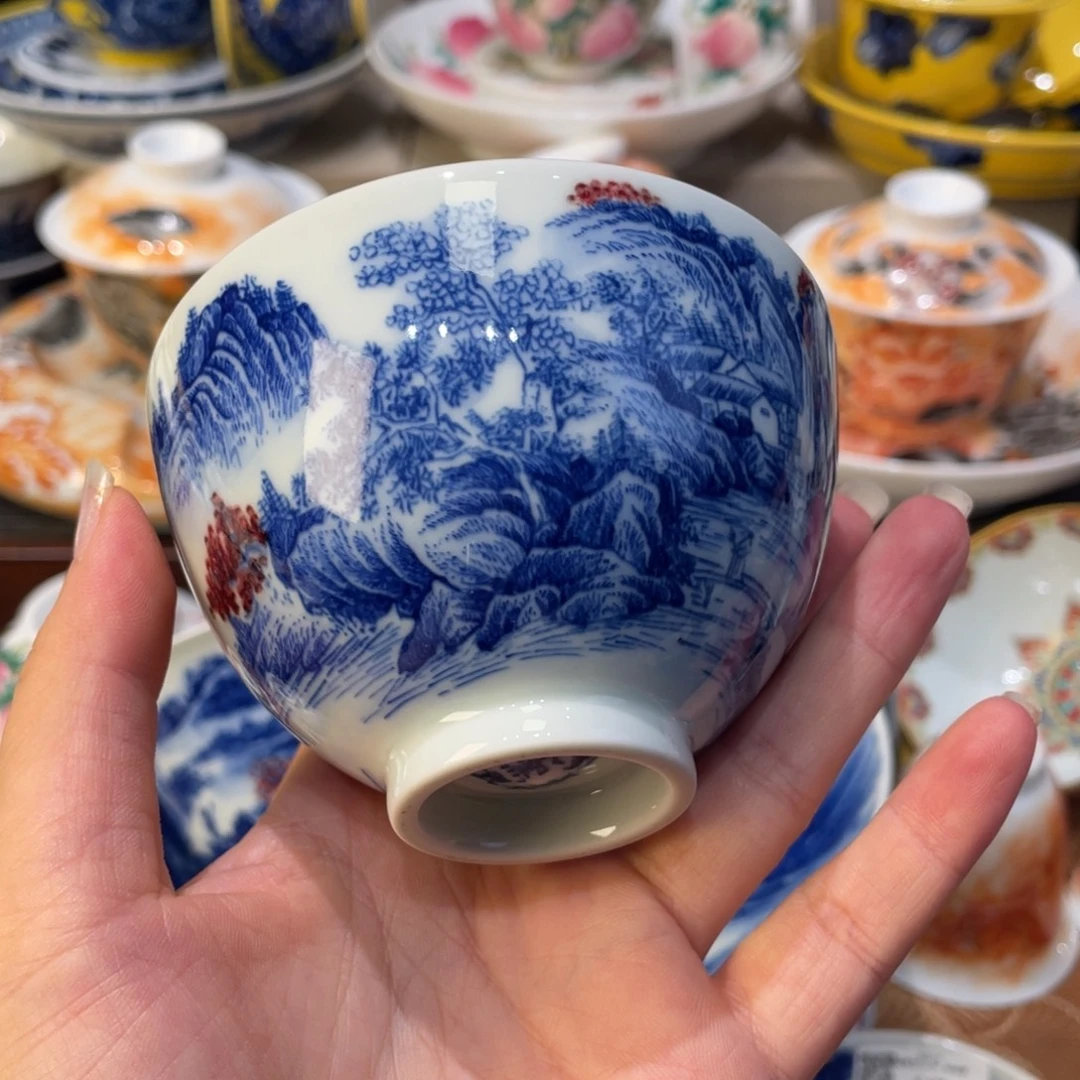 景德镇手绘茶器哦