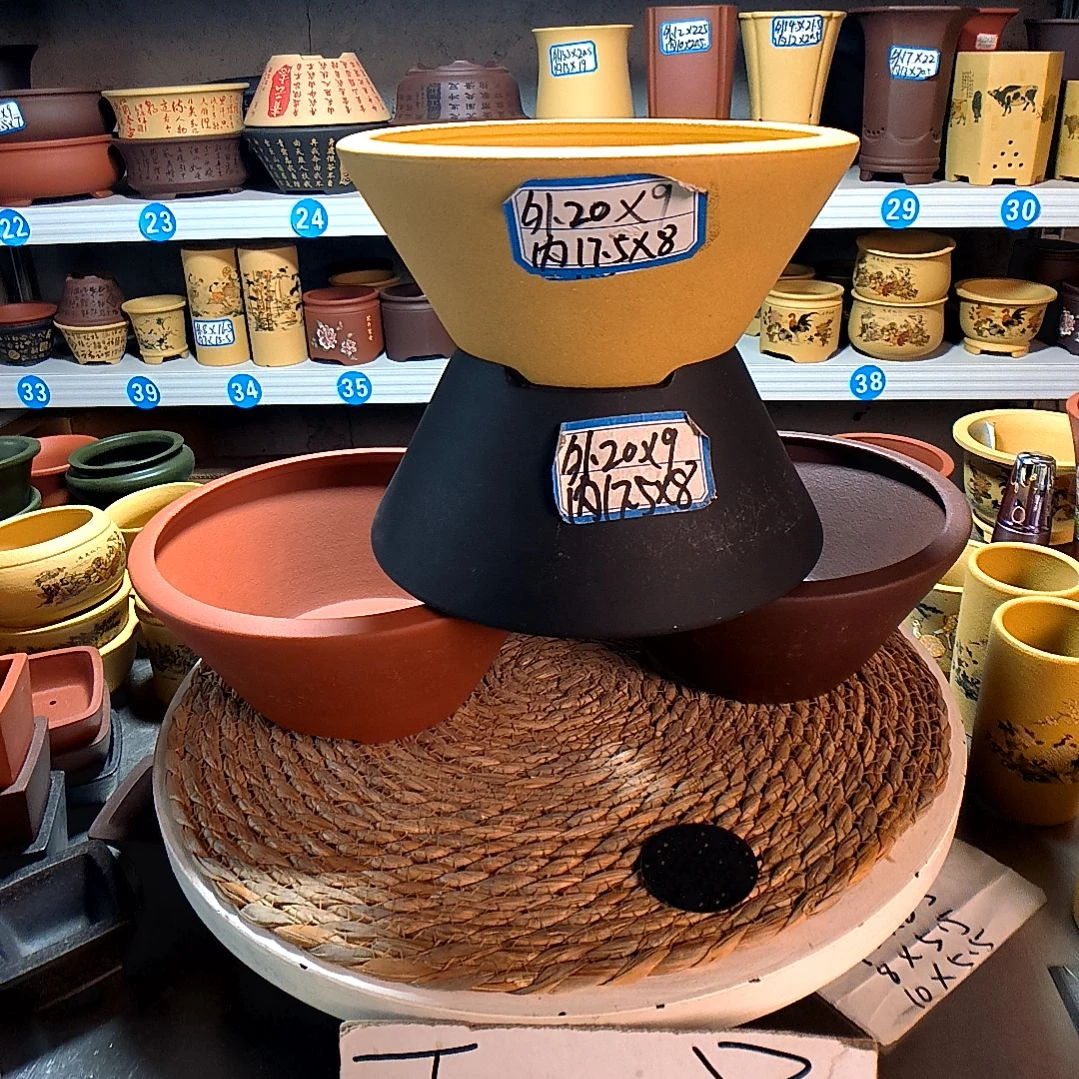 宜兴紫砂紫砂花盆花盆