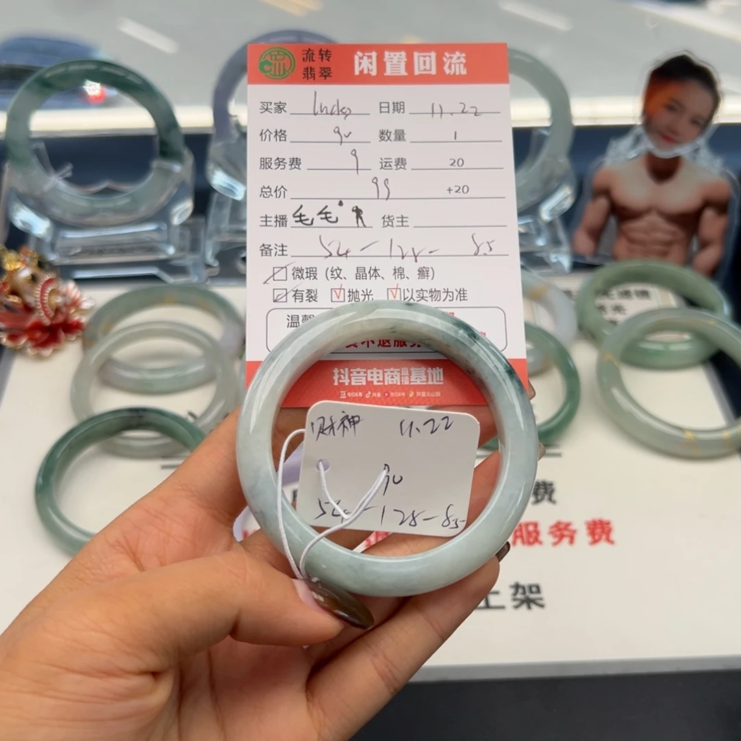 未镶嵌手镯翡翠L****?