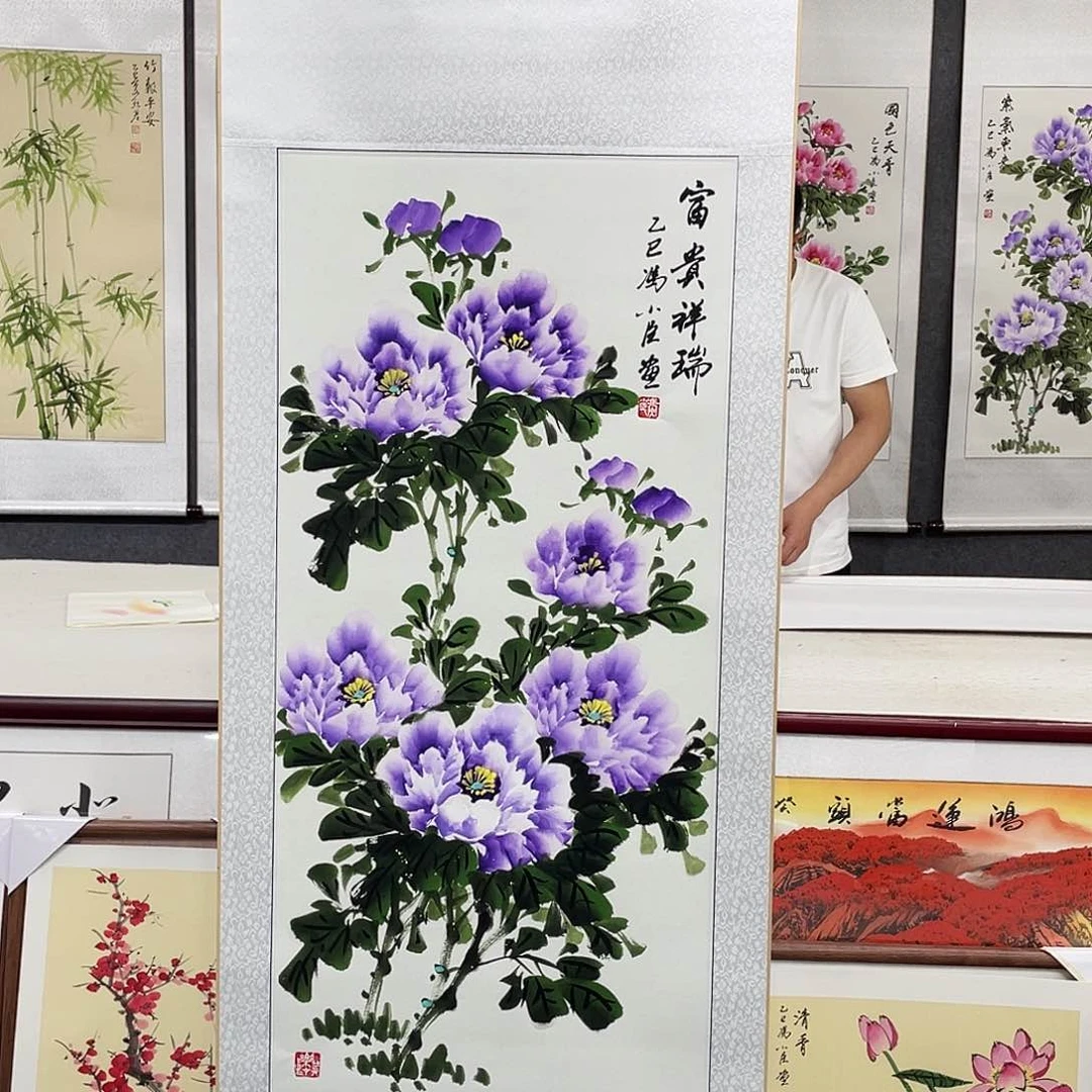 国画手绘作品手绘作品