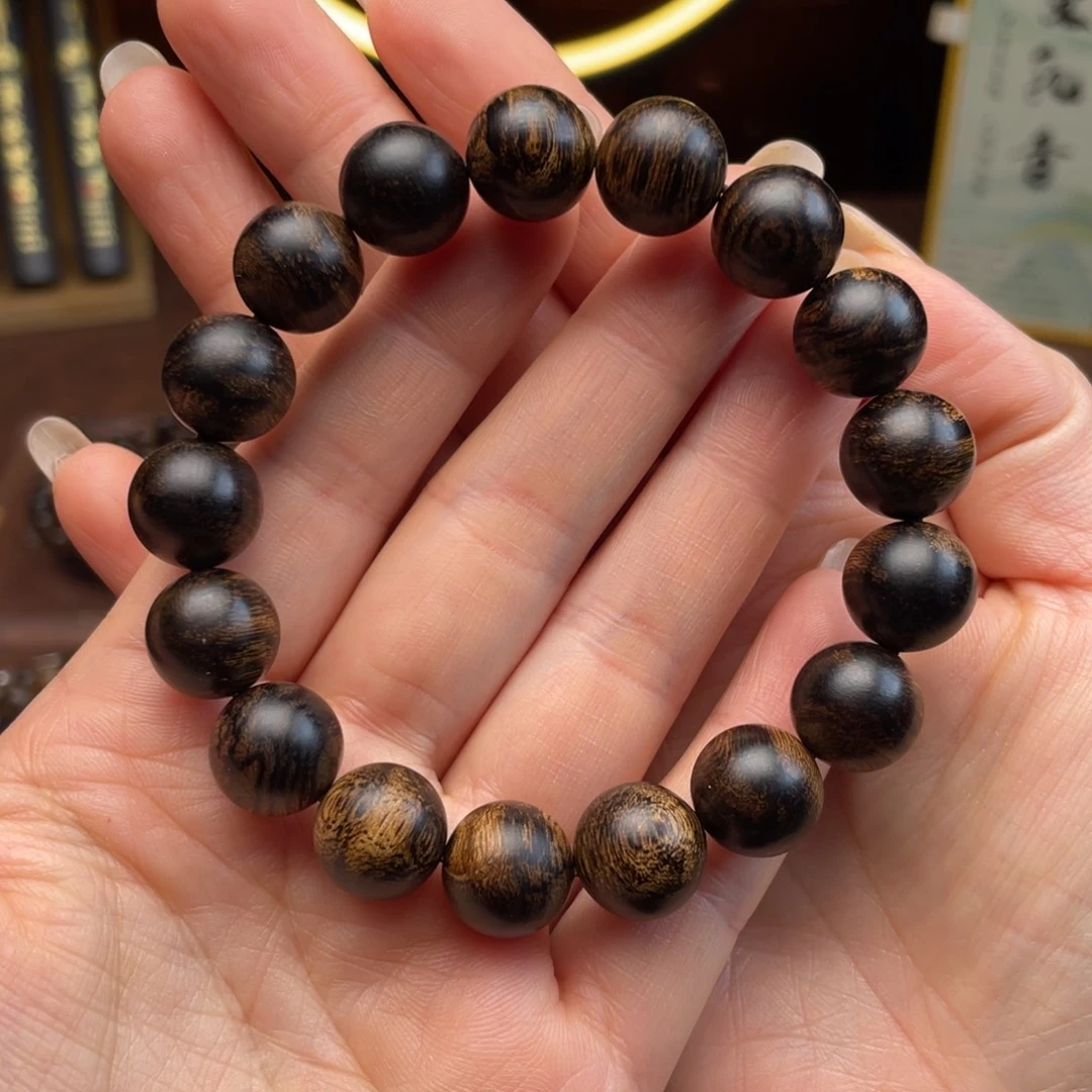 ****c沉香手串越南芽庄白棋楠瘤疤1.2