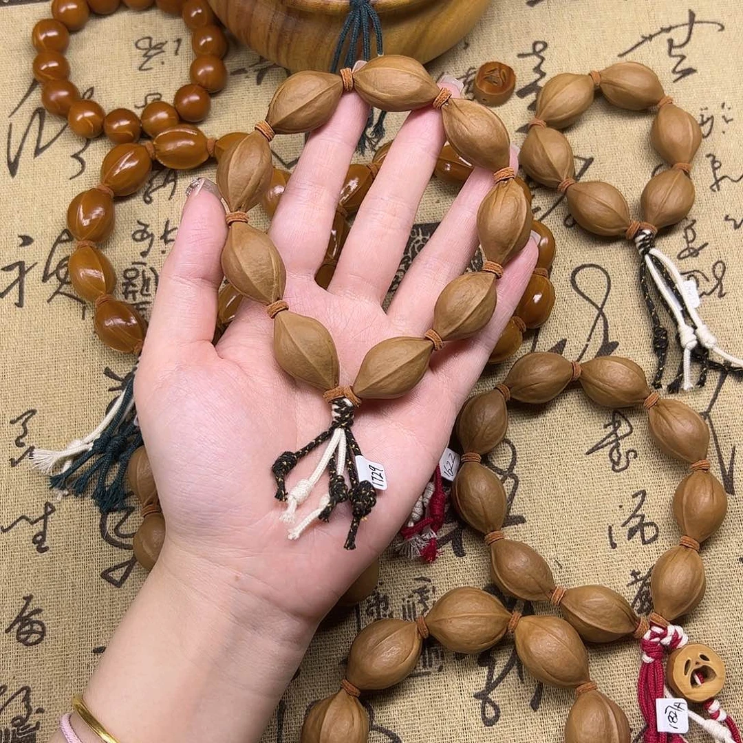 橄榄核手串/手链橄榄核手串梅林铁核1729尺寸