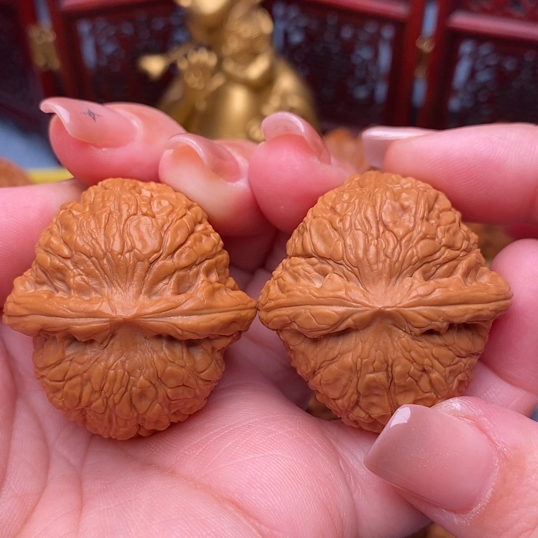 把件文玩核桃36.5全品绝配大肚乾隆磨