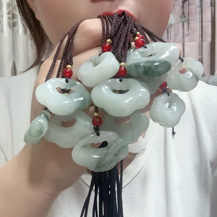 石英质玉未镶嵌颈饰多样性发货拍一发一瑕疵