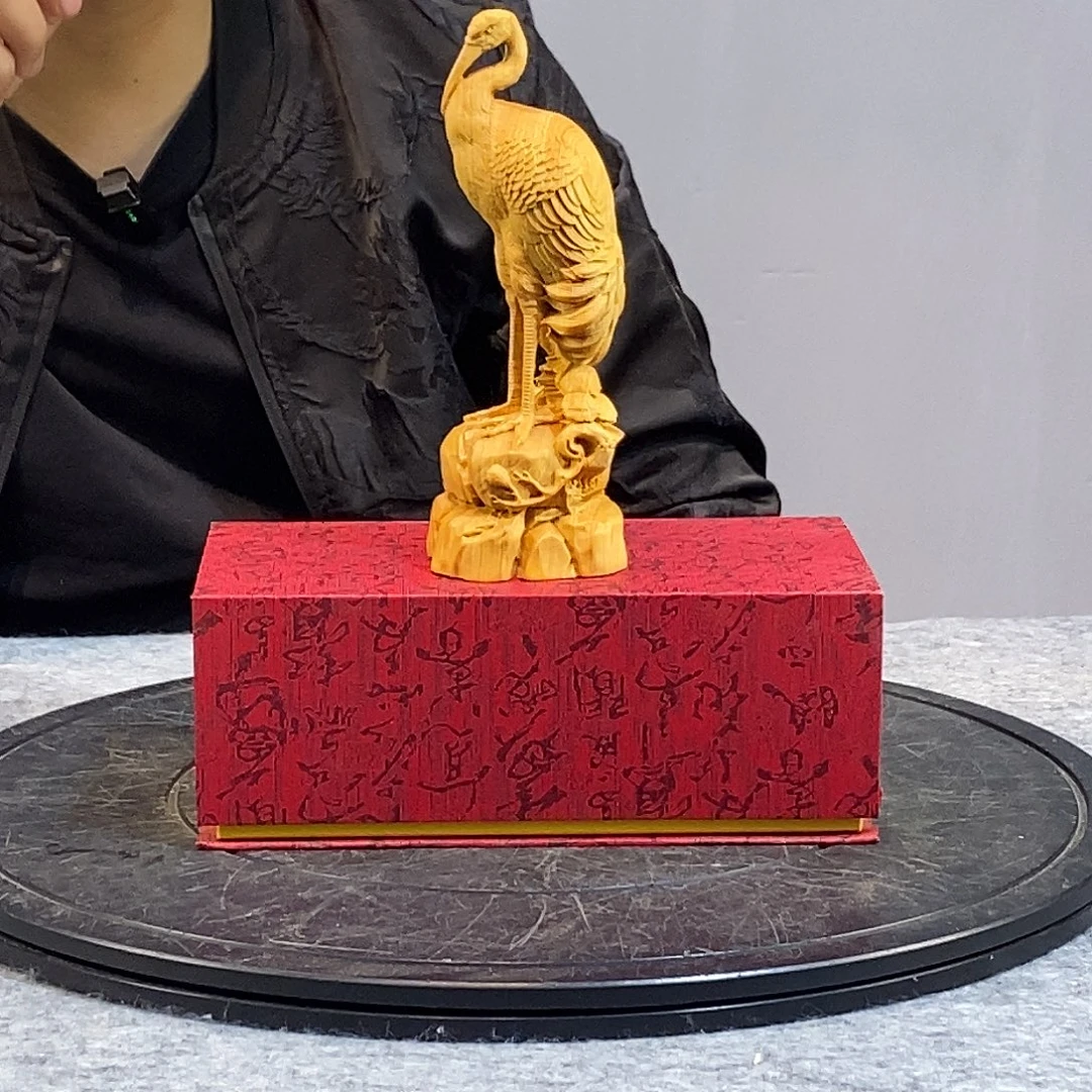 柏木木雕工艺品摆件