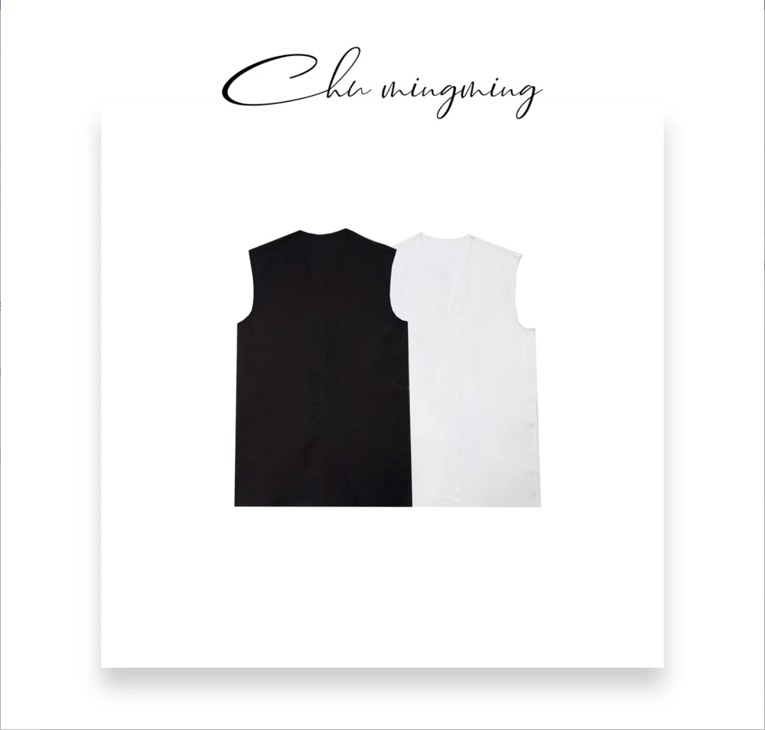 【CHU/2024SSNEW】原创设计《远方》V领无袖上衣PK15