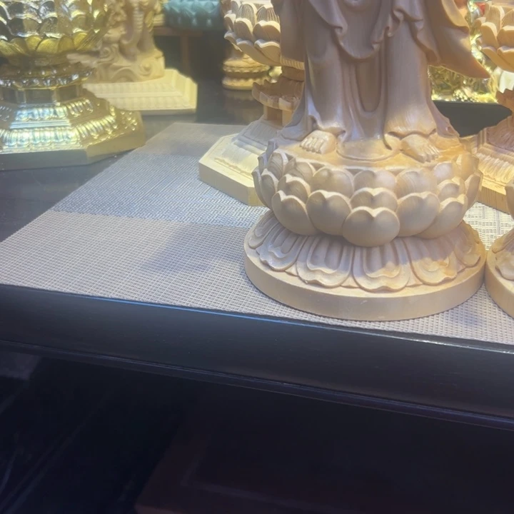 桧木每**刻御龙观音木结构工艺