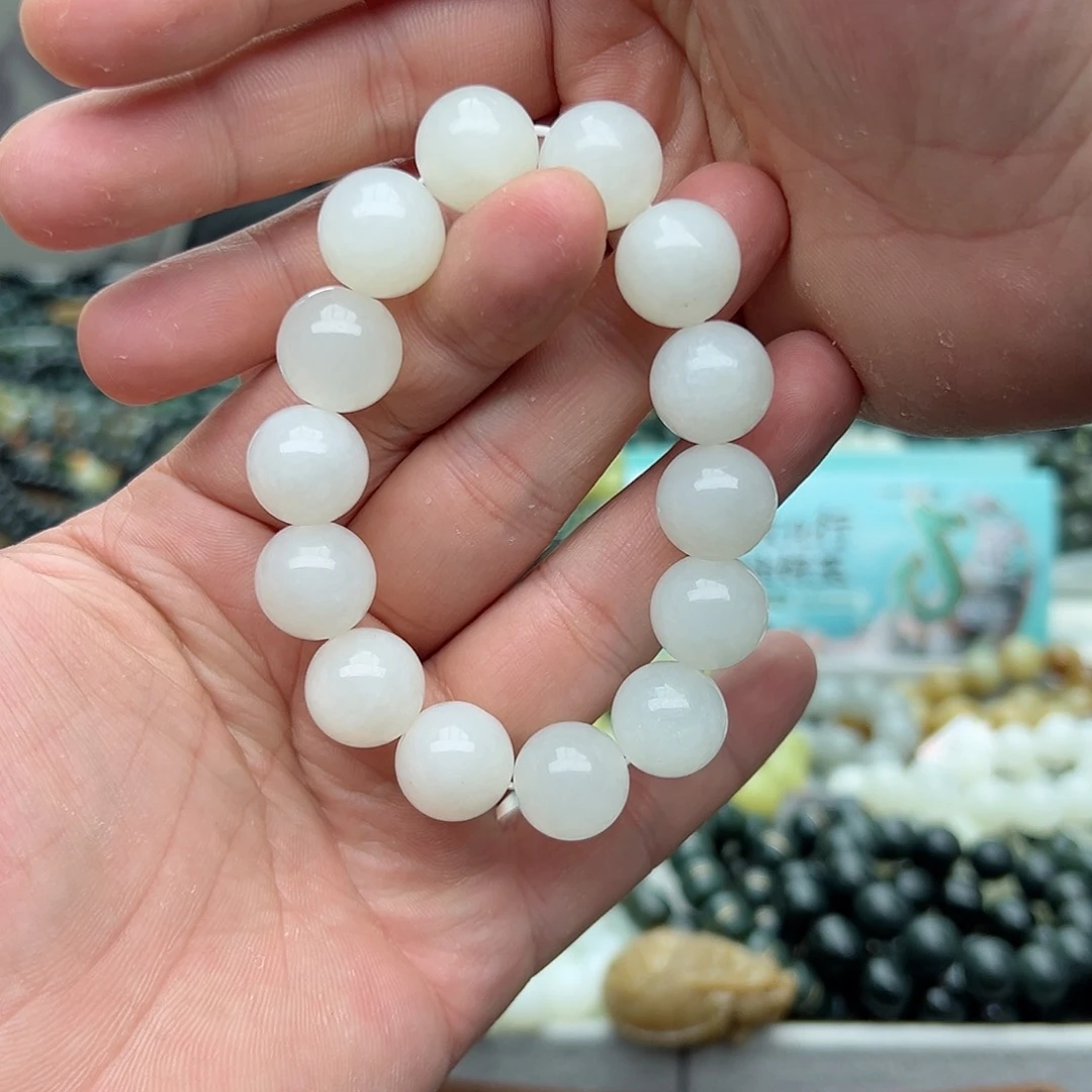 和田玉手链未镶嵌