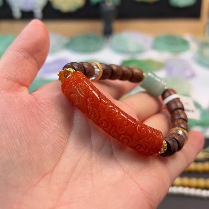 未镶嵌手链翡翠宝*?手牌