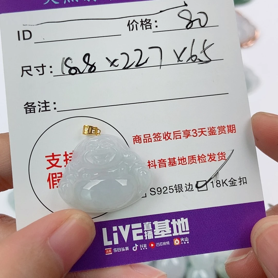 颈饰未镶嵌翡翠翡翠