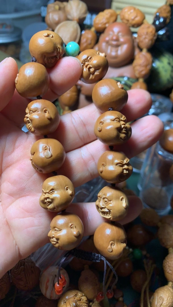 橄榄核1.89百态手串