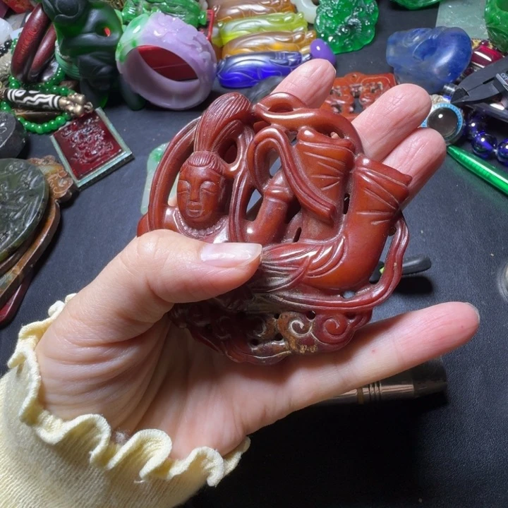吊坠紫金钵盂菩提