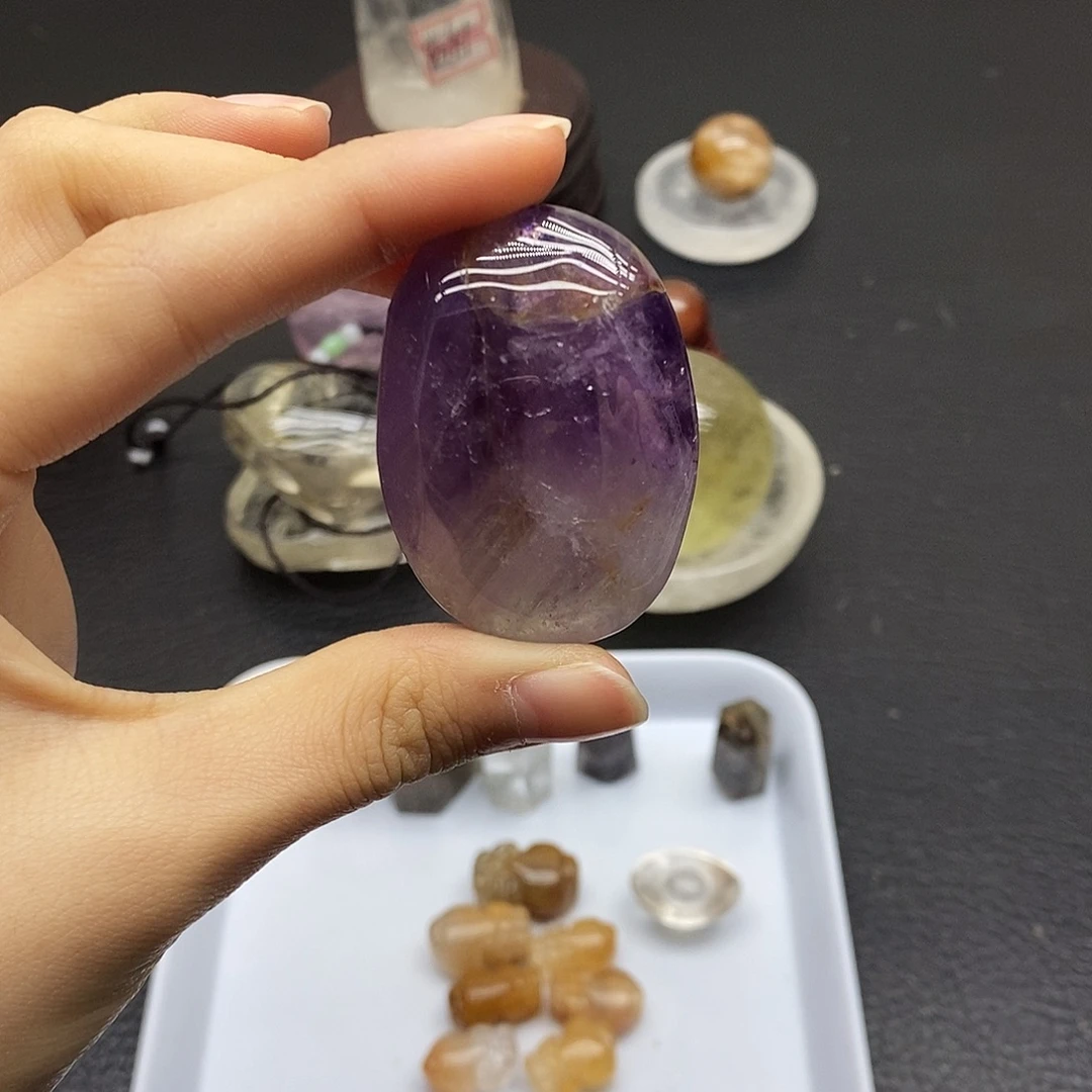 未镶嵌水晶珠宝半成品77水晶石