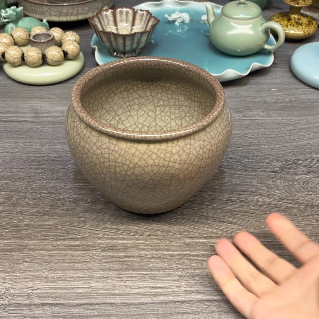 蒋加宝  传世哥窑。