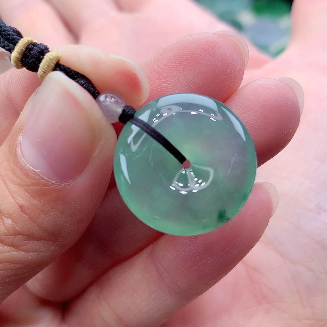 颈饰未镶嵌翡翠编号63尺寸21.1-5.8