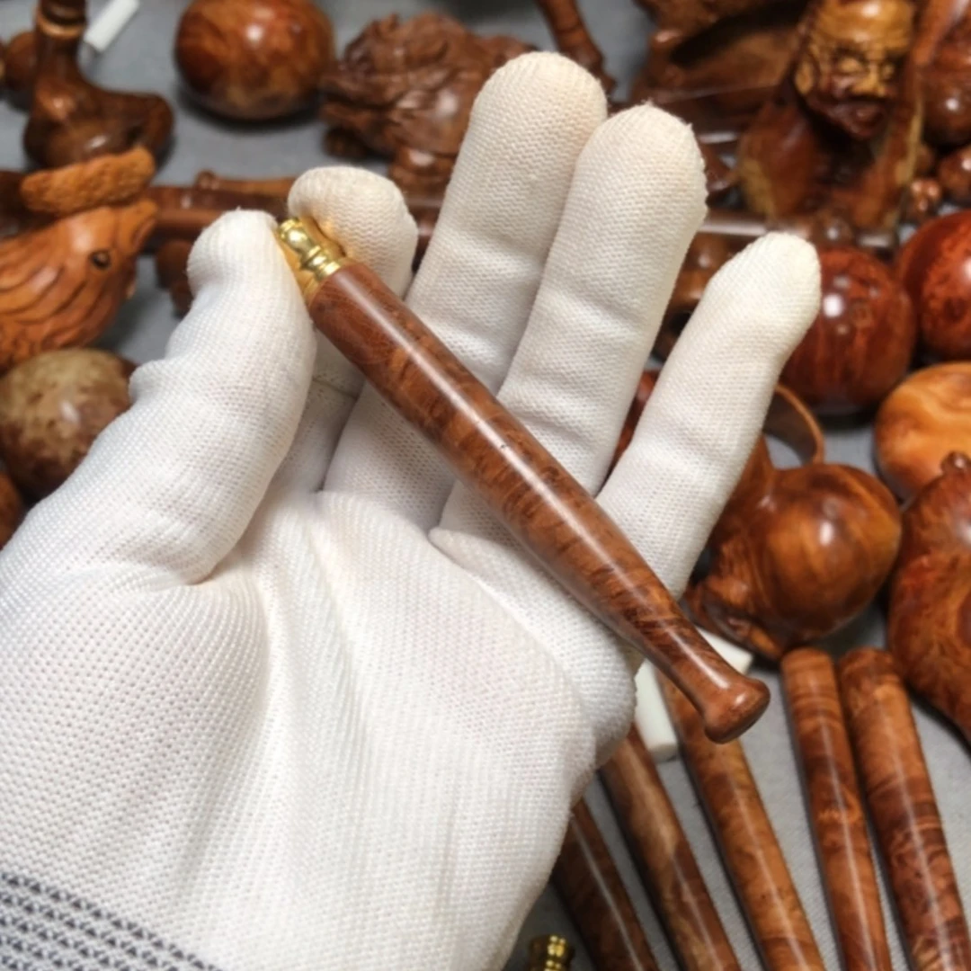 【闪购商品】木麻梨疙瘩火琉璃手把