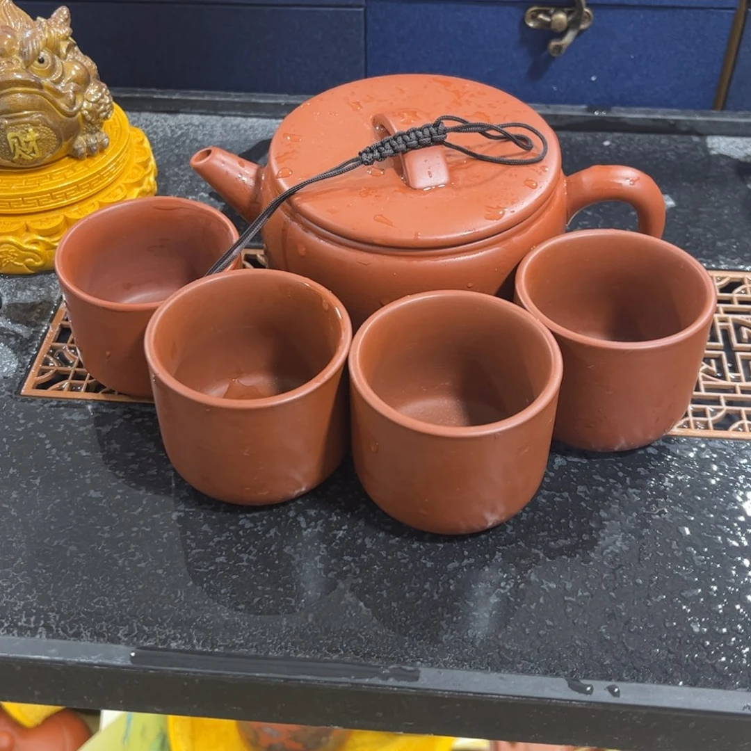 茶杯紫砂紫砂壶一壶4杯
