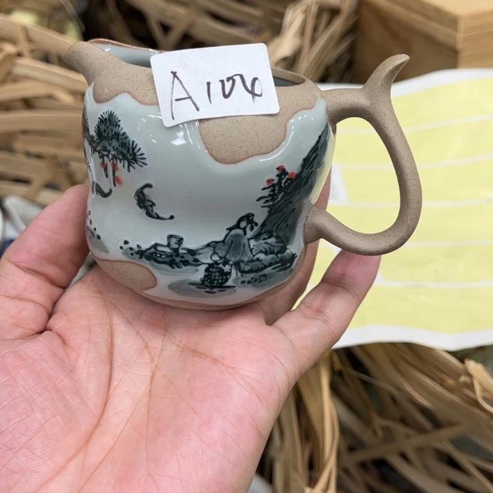 半***心壶老段烧茶器茶具！