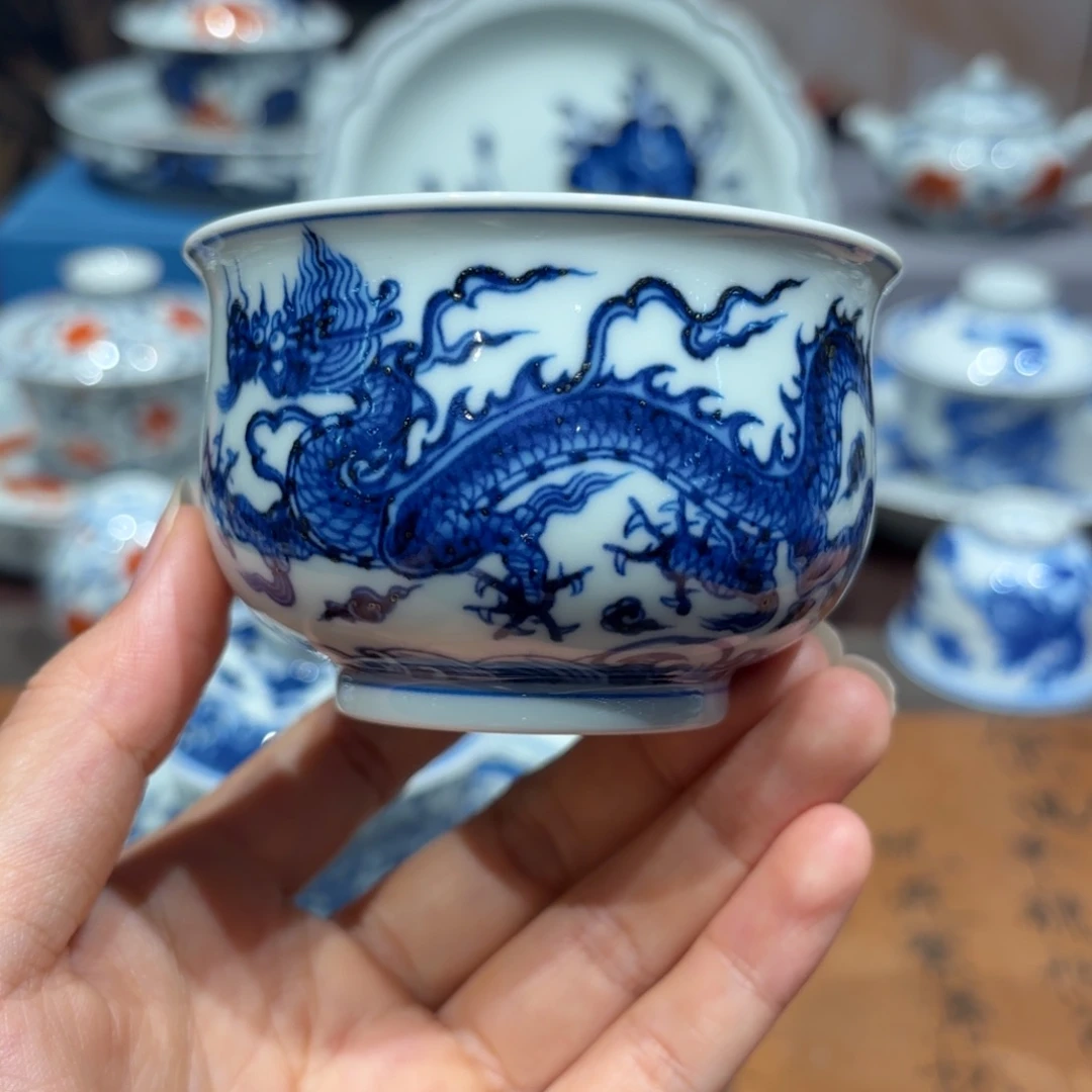 手工手绘陶瓷茶具